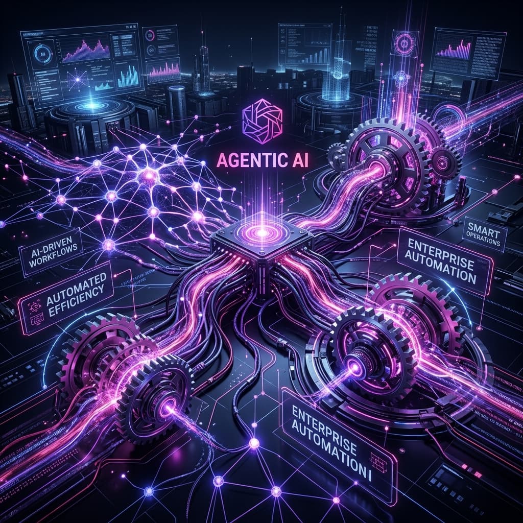 Agentic AI and Enterprise Automation: The Shift from Chat to Autonomous Workflows
